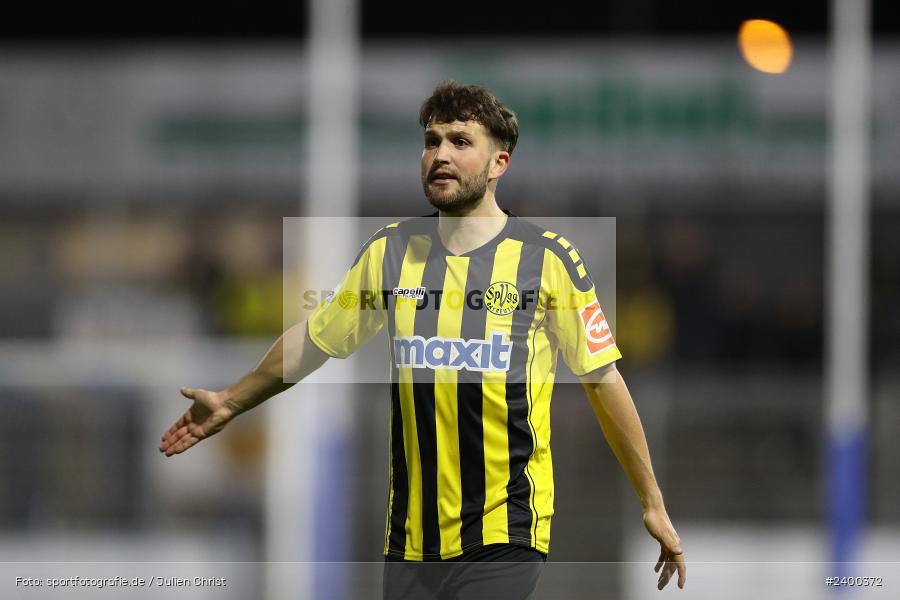 Stadion am Schönbusch, Aschaffenburg, 26.03.2024, sport, action, BFV, Fussball, März 2024, 26. Spieltag, Regionalliga Bayern, BAY, SVA, SpVgg Bayreuth, SV Viktoria Aschaffenburg - Bild-ID: 2400372