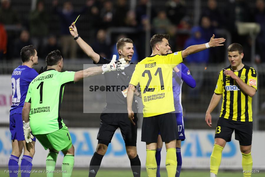 Stadion am Schönbusch, Aschaffenburg, 26.03.2024, sport, action, BFV, Fussball, März 2024, 26. Spieltag, Regionalliga Bayern, BAY, SVA, SpVgg Bayreuth, SV Viktoria Aschaffenburg - Bild-ID: 2400379
