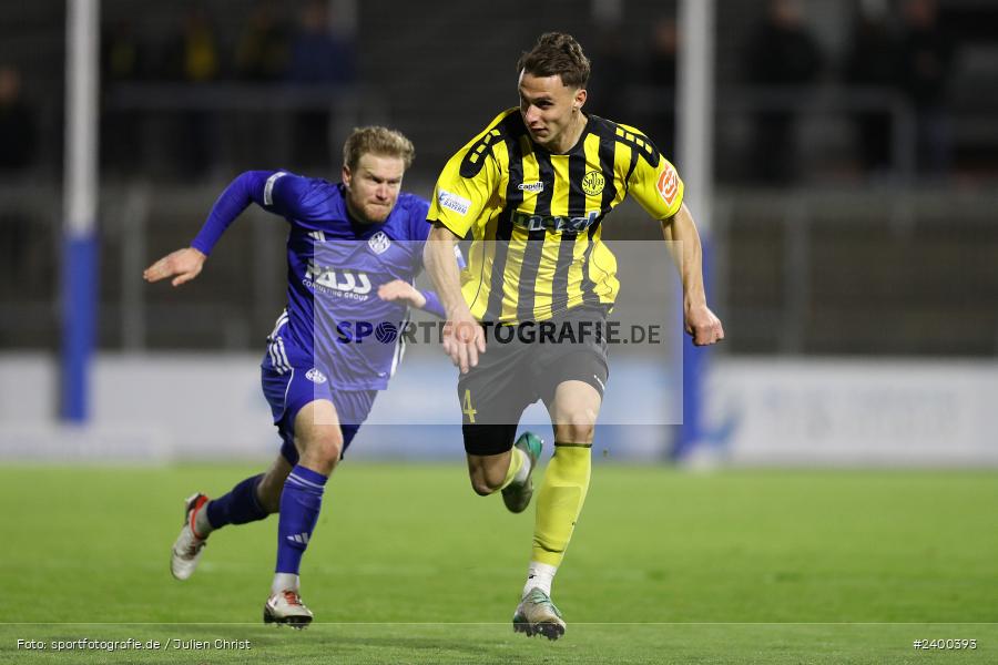 Stadion am Schönbusch, Aschaffenburg, 26.03.2024, sport, action, BFV, Fussball, März 2024, 26. Spieltag, Regionalliga Bayern, BAY, SVA, SpVgg Bayreuth, SV Viktoria Aschaffenburg - Bild-ID: 2400393