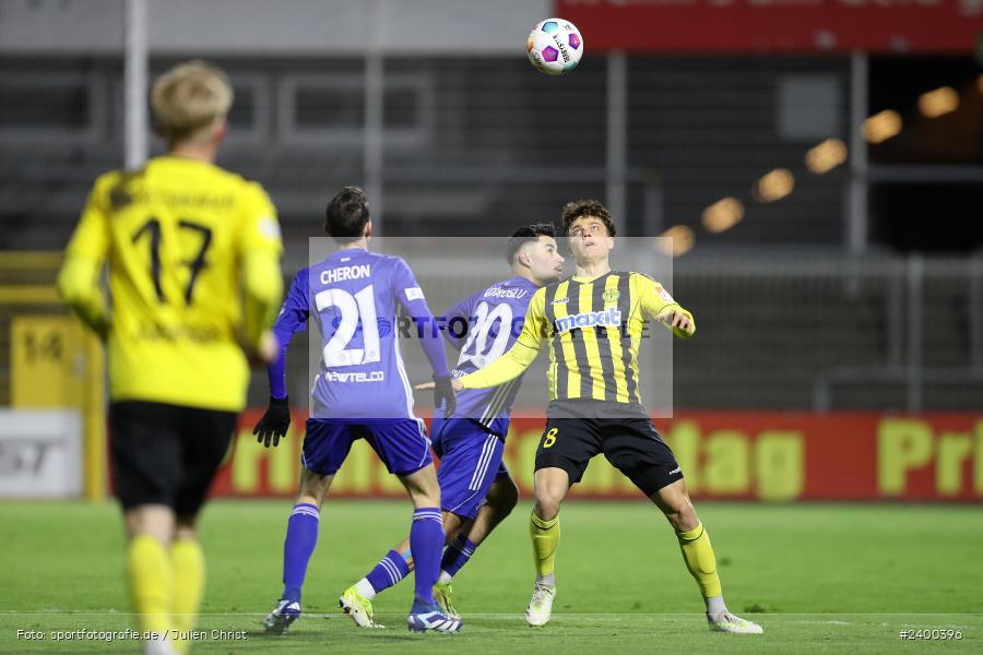 Stadion am Schönbusch, Aschaffenburg, 26.03.2024, sport, action, BFV, Fussball, März 2024, 26. Spieltag, Regionalliga Bayern, BAY, SVA, SpVgg Bayreuth, SV Viktoria Aschaffenburg - Bild-ID: 2400396