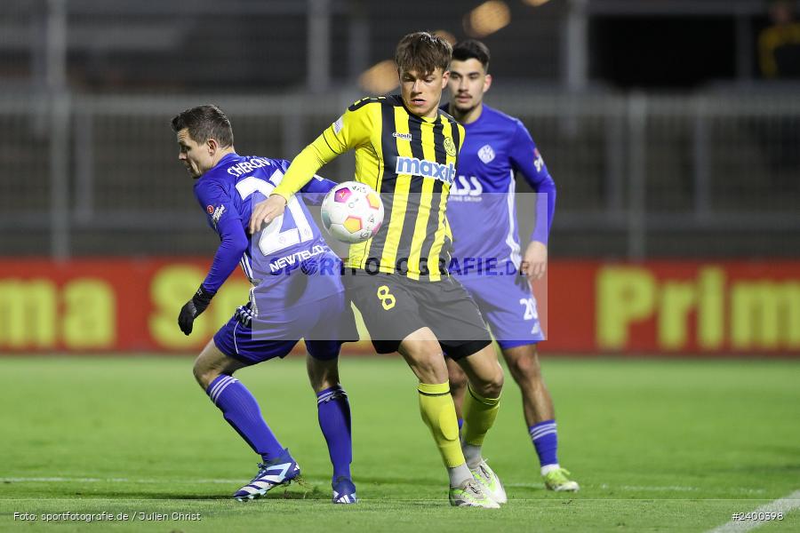 Stadion am Schönbusch, Aschaffenburg, 26.03.2024, sport, action, BFV, Fussball, März 2024, 26. Spieltag, Regionalliga Bayern, BAY, SVA, SpVgg Bayreuth, SV Viktoria Aschaffenburg - Bild-ID: 2400398