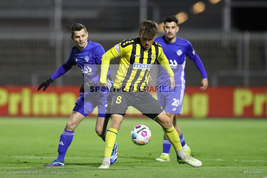 Stadion am Schönbusch, Aschaffenburg, 26.03.2024, sport, action, BFV, Fussball, März 2024, 26. Spieltag, Regionalliga Bayern, BAY, SVA, SpVgg Bayreuth, SV Viktoria Aschaffenburg - Bild-ID: 2400399