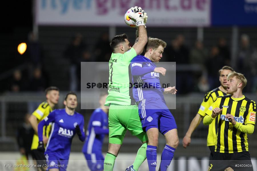 Stadion am Schönbusch, Aschaffenburg, 26.03.2024, sport, action, BFV, Fussball, März 2024, 26. Spieltag, Regionalliga Bayern, BAY, SVA, SpVgg Bayreuth, SV Viktoria Aschaffenburg - Bild-ID: 2400406