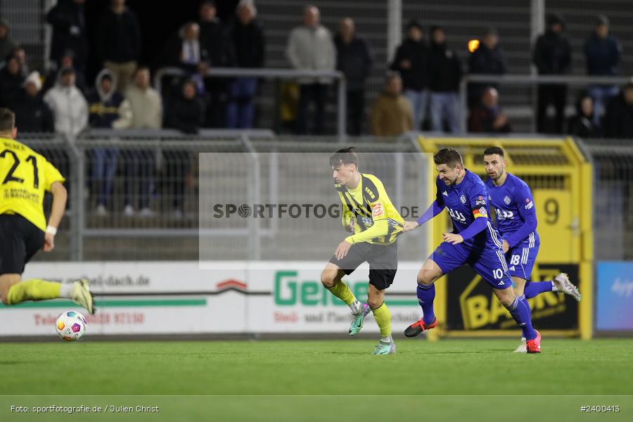 Stadion am Schönbusch, Aschaffenburg, 26.03.2024, sport, action, BFV, Fussball, März 2024, 26. Spieltag, Regionalliga Bayern, BAY, SVA, SpVgg Bayreuth, SV Viktoria Aschaffenburg - Bild-ID: 2400413