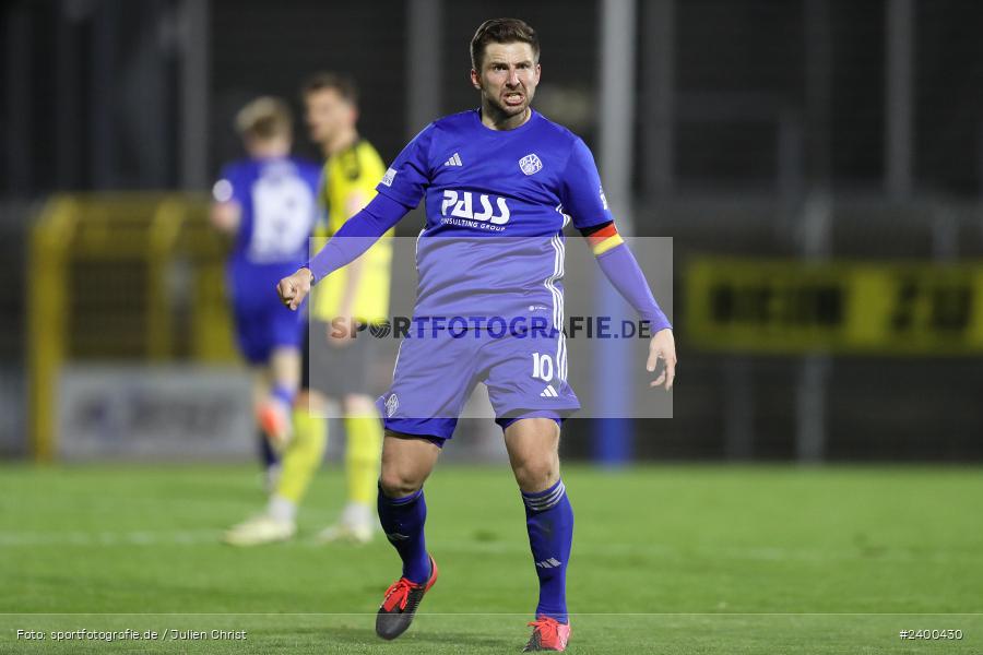 Stadion am Schönbusch, Aschaffenburg, 26.03.2024, sport, action, BFV, Fussball, März 2024, 26. Spieltag, Regionalliga Bayern, BAY, SVA, SpVgg Bayreuth, SV Viktoria Aschaffenburg - Bild-ID: 2400430