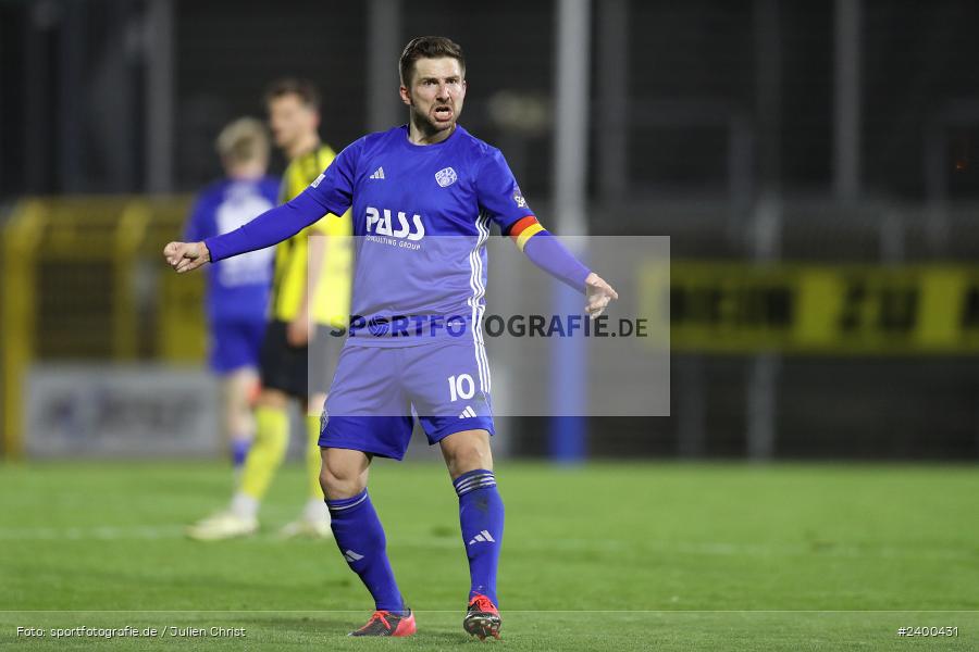 Stadion am Schönbusch, Aschaffenburg, 26.03.2024, sport, action, BFV, Fussball, März 2024, 26. Spieltag, Regionalliga Bayern, BAY, SVA, SpVgg Bayreuth, SV Viktoria Aschaffenburg - Bild-ID: 2400431