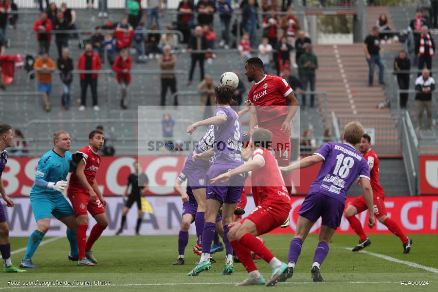 AKON Arena, Würzburg, 30.03.2024, sport, action, BFV, Fussball, März 2024, 27. Spieltag, Regionalliga Bayern, FCE, FWK, FC Eintracht Bamberg 2010, FC Würzburger Kickers - Bild-ID: 2400624 AKON Arena, Würzburg, 30.03.2024, sport, action, BFV, Fussball, März 2024, 27. Spieltag, Regionalliga Bayern, FCE, FWK, FC Eintracht Bamberg 2010, FC Würzburger Kickers - Bild-ID: 2400624