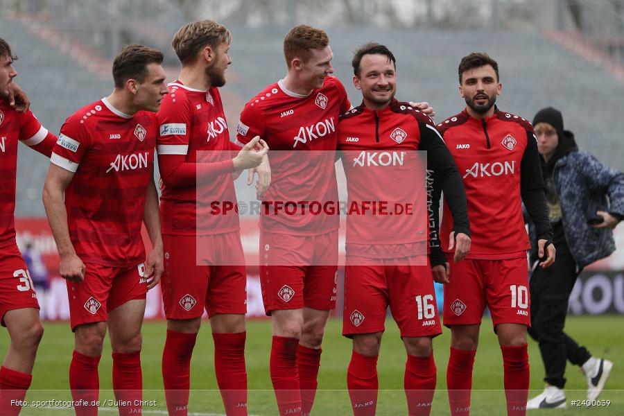 AKON Arena, Würzburg, 30.03.2024, sport, action, BFV, Fussball, März 2024, 27. Spieltag, Regionalliga Bayern, FCE, FWK, FC Eintracht Bamberg 2010, FC Würzburger Kickers - Bild-ID: 2400639