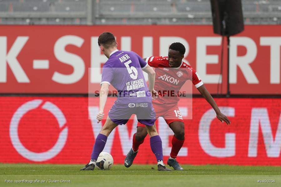 AKON Arena, Würzburg, 30.03.2024, sport, action, BFV, Fussball, März 2024, 27. Spieltag, Regionalliga Bayern, FCE, FWK, FC Eintracht Bamberg 2010, FC Würzburger Kickers - Bild-ID: 2400704 AKON Arena, Würzburg, 30.03.2024, sport, action, BFV, Fussball, März 2024, 27. Spieltag, Regionalliga Bayern, FCE, FWK, FC Eintracht Bamberg 2010, FC Würzburger Kickers - Bild-ID: 2400704