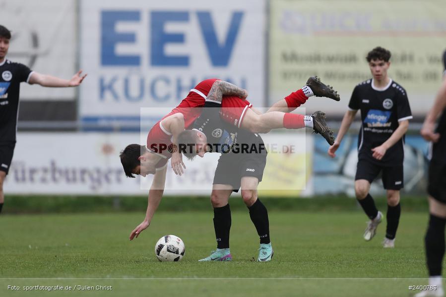 Schömig Digitaldruck Arena, Rimpar, 30.03.2024, sport, action, BFV, Fussball, März 2024, 27. Spieltag, Landesliga Nordwest, TUS, ASV, TuS Frammersbach, ASV Rimpar - Bild-ID: 2400783