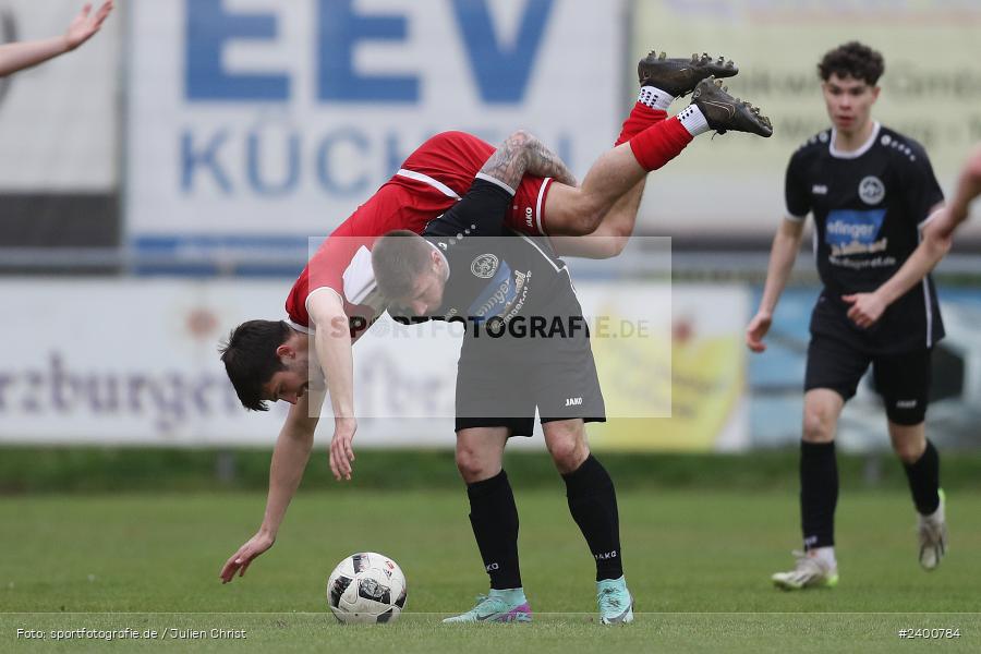 Schömig Digitaldruck Arena, Rimpar, 30.03.2024, sport, action, BFV, Fussball, März 2024, 27. Spieltag, Landesliga Nordwest, TUS, ASV, TuS Frammersbach, ASV Rimpar - Bild-ID: 2400784