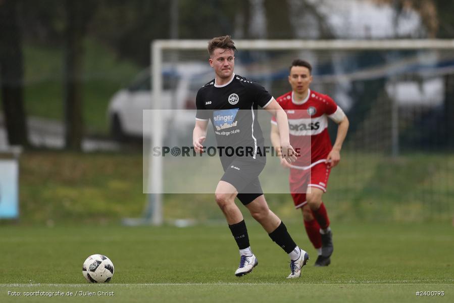 Schömig Digitaldruck Arena, Rimpar, 30.03.2024, sport, action, BFV, Fussball, März 2024, 27. Spieltag, Landesliga Nordwest, TUS, ASV, TuS Frammersbach, ASV Rimpar - Bild-ID: 2400793