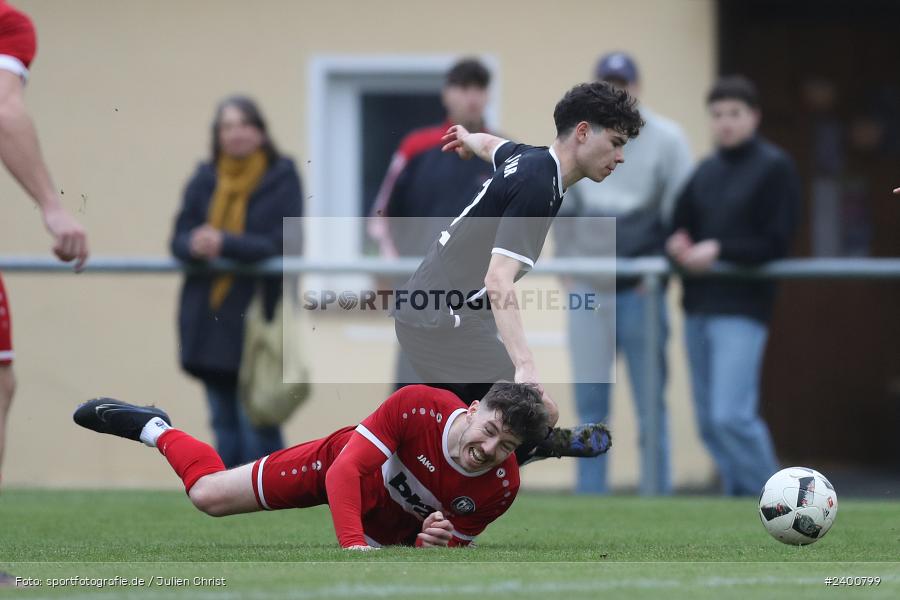 Schömig Digitaldruck Arena, Rimpar, 30.03.2024, sport, action, BFV, Fussball, März 2024, 27. Spieltag, Landesliga Nordwest, TUS, ASV, TuS Frammersbach, ASV Rimpar - Bild-ID: 2400799