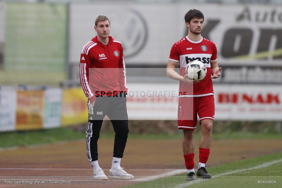 Schömig Digitaldruck Arena, Rimpar, 30.03.2024, sport, action, BFV, Fussball, März 2024, 27. Spieltag, Landesliga Nordwest, TUS, ASV, TuS Frammersbach, ASV Rimpar - Bild-ID: 2400804