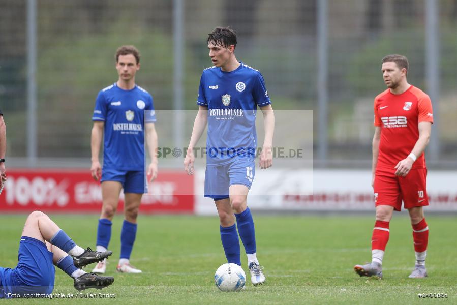 Sepp-Endres-Sportanlage, Würzburg, 30.03.2024, sport, action, BFV, Fussball, März 2024, 30. Spieltag, Bayernliga Nord, HAN, WFV, SpVgg Hankofen-Hailing, Würzburger FV 04 - Bild-ID: 2400886