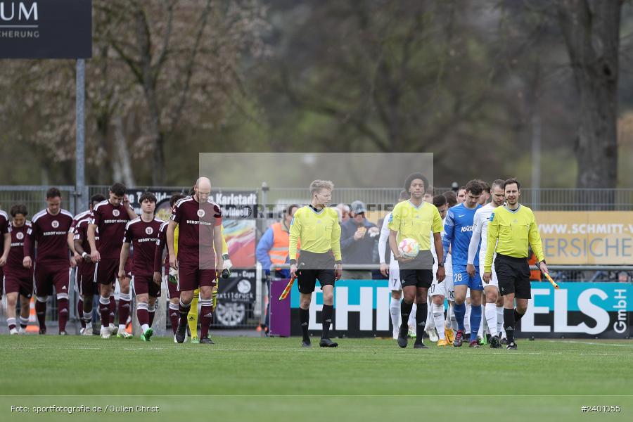 action, TuS Röllbach, TUS, TSV Karlburg, TSV, Sport, Landesliga Nordwest, Karlburg, Fussball, Fundamentum Sportpark, BFV, April 2024, 27. Spieltag, 01.04.2024 - Bild-ID: 2401055