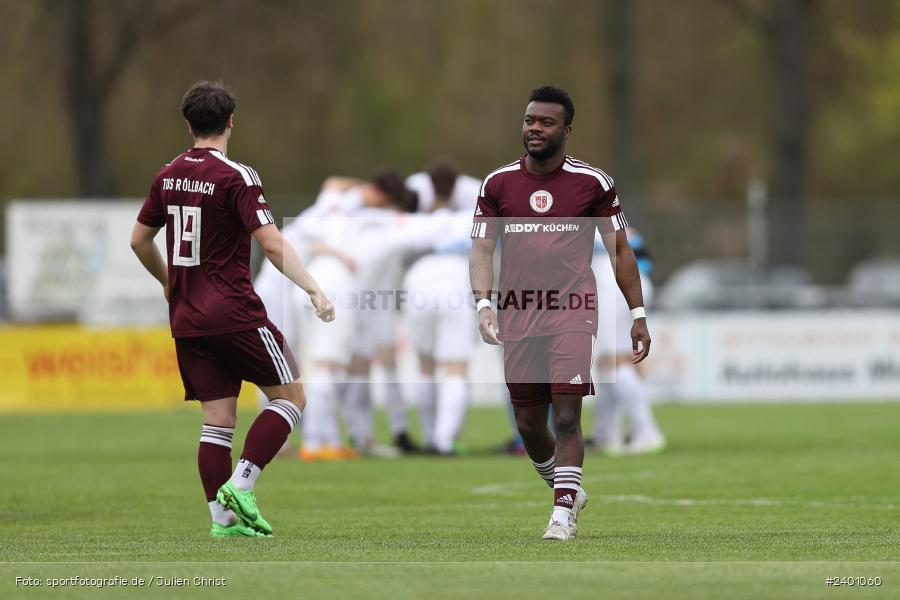 action, TuS Röllbach, TUS, TSV Karlburg, TSV, Sport, Landesliga Nordwest, Karlburg, Fussball, Fundamentum Sportpark, BFV, April 2024, 27. Spieltag, 01.04.2024 - Bild-ID: 2401060