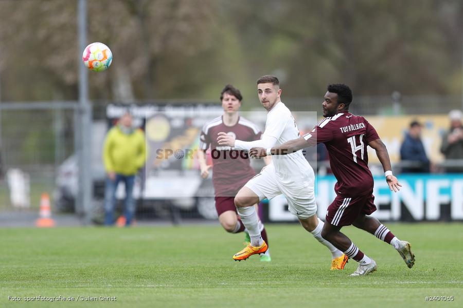 action, TuS Röllbach, TUS, TSV Karlburg, TSV, Sport, Landesliga Nordwest, Karlburg, Fussball, Fundamentum Sportpark, BFV, April 2024, 27. Spieltag, 01.04.2024 - Bild-ID: 2401065