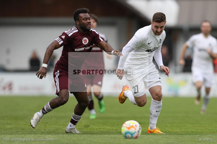 action, TuS Röllbach, TUS, TSV Karlburg, TSV, Sport, Landesliga Nordwest, Karlburg, Fussball, Fundamentum Sportpark, BFV, April 2024, 27. Spieltag, 01.04.2024 - Bild-ID: 2401072