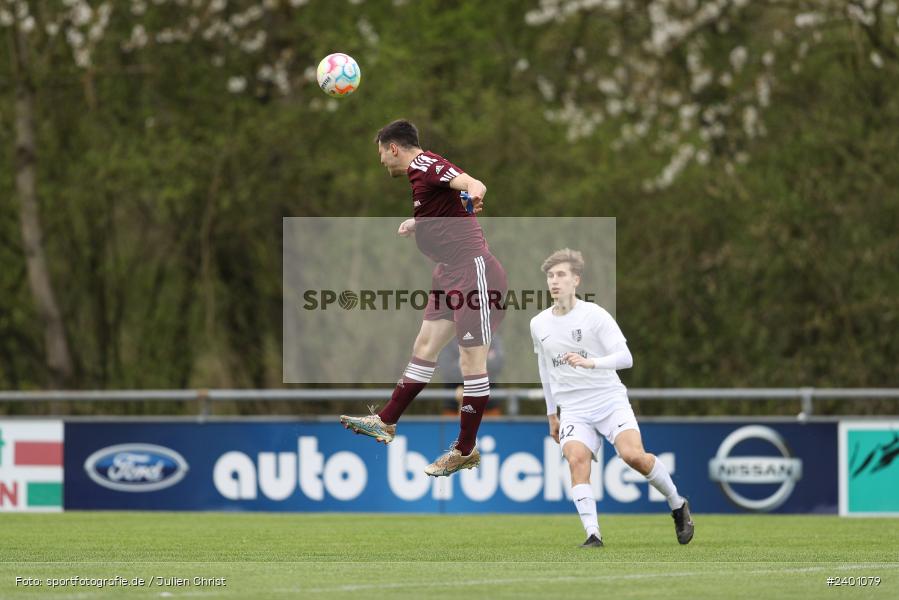 action, TuS Röllbach, TUS, TSV Karlburg, TSV, Sport, Landesliga Nordwest, Karlburg, Fussball, Fundamentum Sportpark, BFV, April 2024, 27. Spieltag, 01.04.2024 - Bild-ID: 2401079