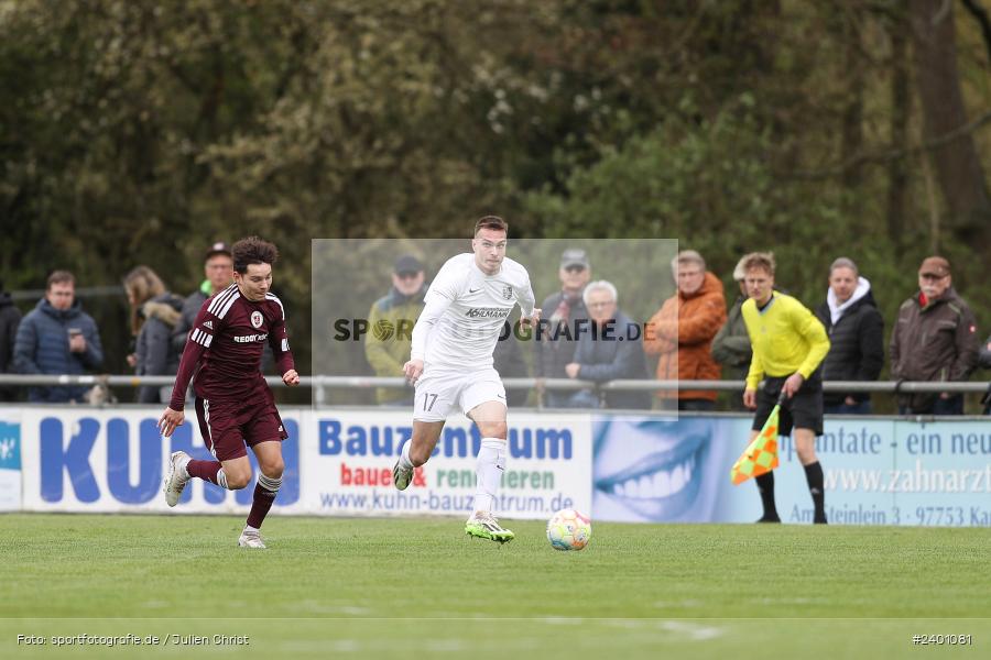 action, TuS Röllbach, TUS, TSV Karlburg, TSV, Sport, Landesliga Nordwest, Karlburg, Fussball, Fundamentum Sportpark, BFV, April 2024, 27. Spieltag, 01.04.2024 - Bild-ID: 2401081