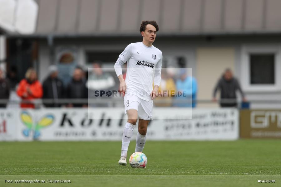 action, TuS Röllbach, TUS, TSV Karlburg, TSV, Sport, Landesliga Nordwest, Karlburg, Fussball, Fundamentum Sportpark, BFV, April 2024, 27. Spieltag, 01.04.2024 - Bild-ID: 2401088