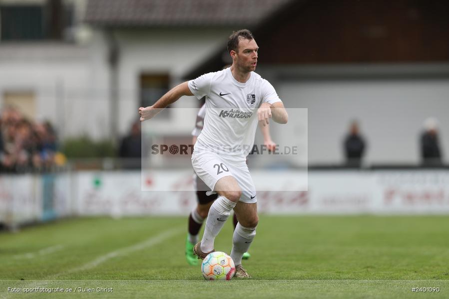 action, TuS Röllbach, TUS, TSV Karlburg, TSV, Sport, Landesliga Nordwest, Karlburg, Fussball, Fundamentum Sportpark, BFV, April 2024, 27. Spieltag, 01.04.2024 - Bild-ID: 2401090