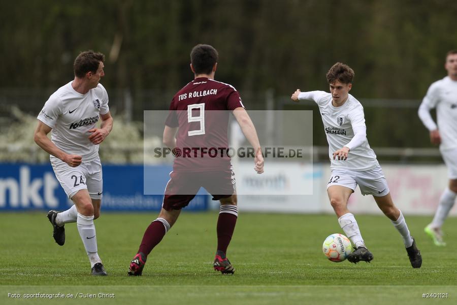 action, TuS Röllbach, TUS, TSV Karlburg, TSV, Sport, Landesliga Nordwest, Karlburg, Fussball, Fundamentum Sportpark, BFV, April 2024, 27. Spieltag, 01.04.2024 - Bild-ID: 2401121