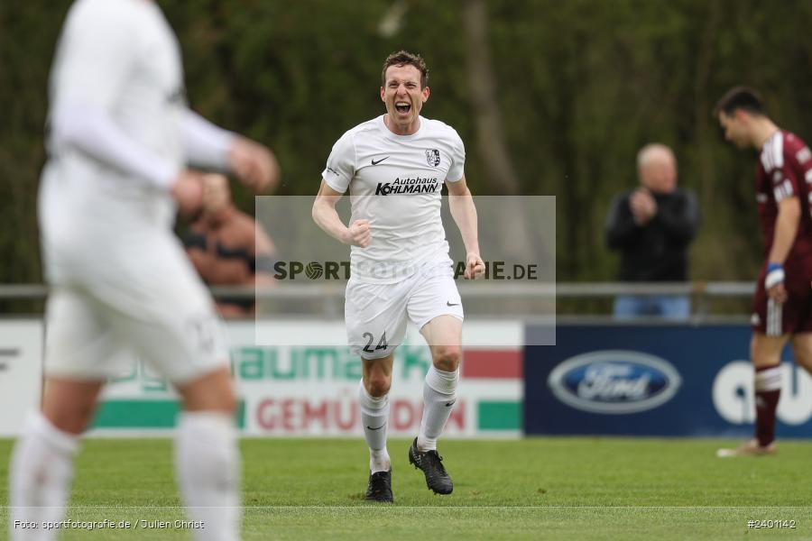 action, TuS Röllbach, TUS, TSV Karlburg, TSV, Sport, Landesliga Nordwest, Karlburg, Fussball, Fundamentum Sportpark, BFV, April 2024, 27. Spieltag, 01.04.2024 - Bild-ID: 2401142