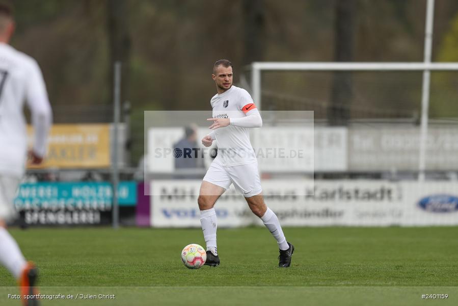 action, TuS Röllbach, TUS, TSV Karlburg, TSV, Sport, Landesliga Nordwest, Karlburg, Fussball, Fundamentum Sportpark, BFV, April 2024, 27. Spieltag, 01.04.2024 - Bild-ID: 2401159