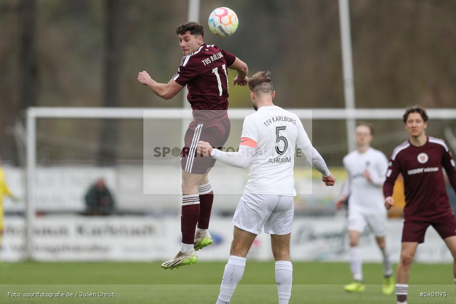 action, TuS Röllbach, TUS, TSV Karlburg, TSV, Sport, Landesliga Nordwest, Karlburg, Fussball, Fundamentum Sportpark, BFV, April 2024, 27. Spieltag, 01.04.2024 - Bild-ID: 2401193 action, TuS Röllbach, TUS, TSV Karlburg, TSV, Sport, Landesliga Nordwest, Karlburg, Fussball, Fundamentum Sportpark, BFV, April 2024, 27. Spieltag, 01.04.2024 - Bild-ID: 2401193