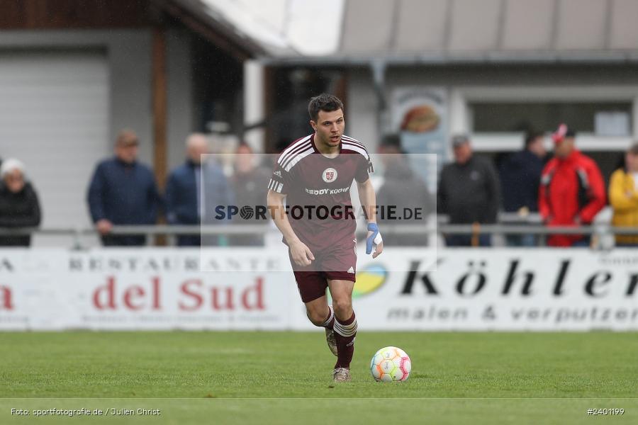 action, TuS Röllbach, TUS, TSV Karlburg, TSV, Sport, Landesliga Nordwest, Karlburg, Fussball, Fundamentum Sportpark, BFV, April 2024, 27. Spieltag, 01.04.2024 - Bild-ID: 2401199