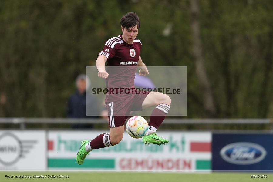 action, TuS Röllbach, TUS, TSV Karlburg, TSV, Sport, Landesliga Nordwest, Karlburg, Fussball, Fundamentum Sportpark, BFV, April 2024, 27. Spieltag, 01.04.2024 - Bild-ID: 2401206