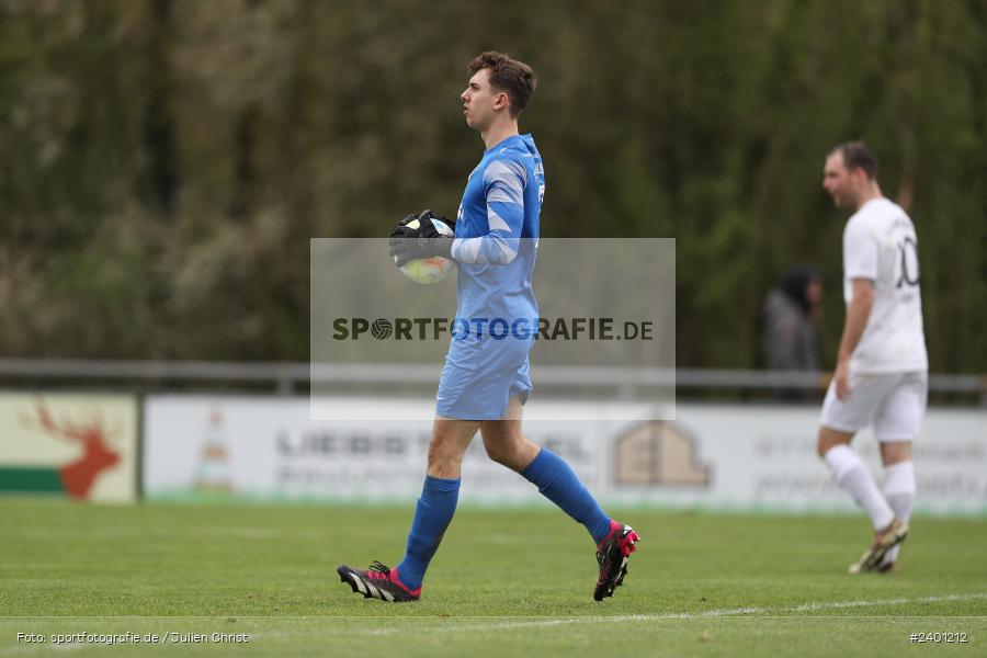 action, TuS Röllbach, TUS, TSV Karlburg, TSV, Sport, Landesliga Nordwest, Karlburg, Fussball, Fundamentum Sportpark, BFV, April 2024, 27. Spieltag, 01.04.2024 - Bild-ID: 2401212