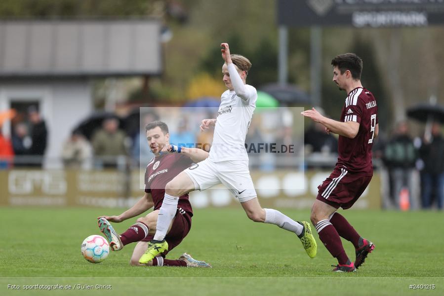 action, TuS Röllbach, TUS, TSV Karlburg, TSV, Sport, Landesliga Nordwest, Karlburg, Fussball, Fundamentum Sportpark, BFV, April 2024, 27. Spieltag, 01.04.2024 - Bild-ID: 2401213