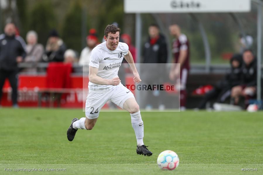 action, TuS Röllbach, TUS, TSV Karlburg, TSV, Sport, Landesliga Nordwest, Karlburg, Fussball, Fundamentum Sportpark, BFV, April 2024, 27. Spieltag, 01.04.2024 - Bild-ID: 2401243