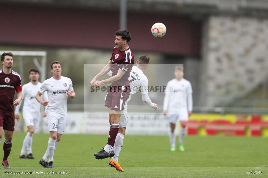 action, TuS Röllbach, TUS, TSV Karlburg, TSV, Sport, Landesliga Nordwest, Karlburg, Fussball, Fundamentum Sportpark, BFV, April 2024, 27. Spieltag, 01.04.2024 - Bild-ID: 2401248