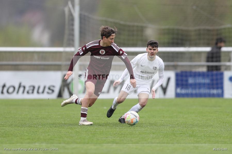 action, TuS Röllbach, TUS, TSV Karlburg, TSV, Sport, Landesliga Nordwest, Karlburg, Fussball, Fundamentum Sportpark, BFV, April 2024, 27. Spieltag, 01.04.2024 - Bild-ID: 2401249