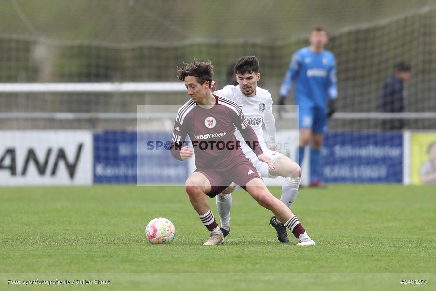 action, TuS Röllbach, TUS, TSV Karlburg, TSV, Sport, Landesliga Nordwest, Karlburg, Fussball, Fundamentum Sportpark, BFV, April 2024, 27. Spieltag, 01.04.2024 - Bild-ID: 2401250