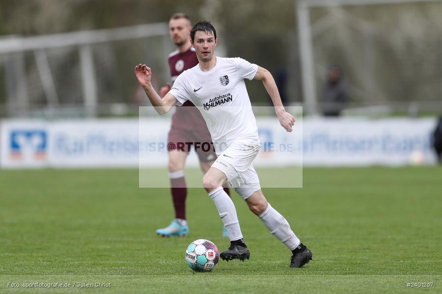 action, TuS Röllbach, TUS, TSV Karlburg, TSV, Sport, Landesliga Nordwest, Karlburg, Fussball, Fundamentum Sportpark, BFV, April 2024, 27. Spieltag, 01.04.2024 - Bild-ID: 2401267