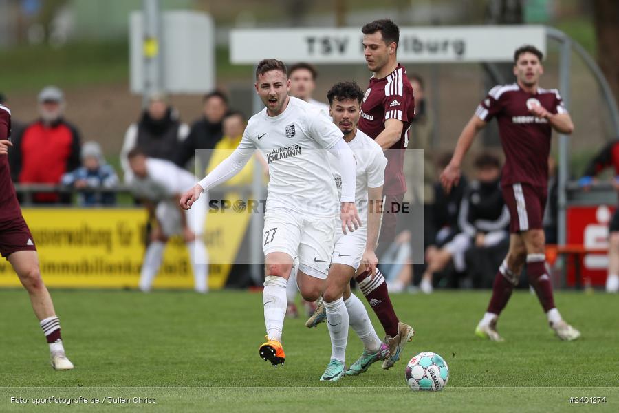 action, TuS Röllbach, TUS, TSV Karlburg, TSV, Sport, Landesliga Nordwest, Karlburg, Fussball, Fundamentum Sportpark, BFV, April 2024, 27. Spieltag, 01.04.2024 - Bild-ID: 2401274