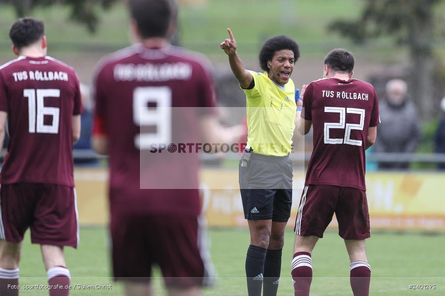 action, TuS Röllbach, TUS, TSV Karlburg, TSV, Sport, Landesliga Nordwest, Karlburg, Fussball, Fundamentum Sportpark, BFV, April 2024, 27. Spieltag, 01.04.2024 - Bild-ID: 2401293