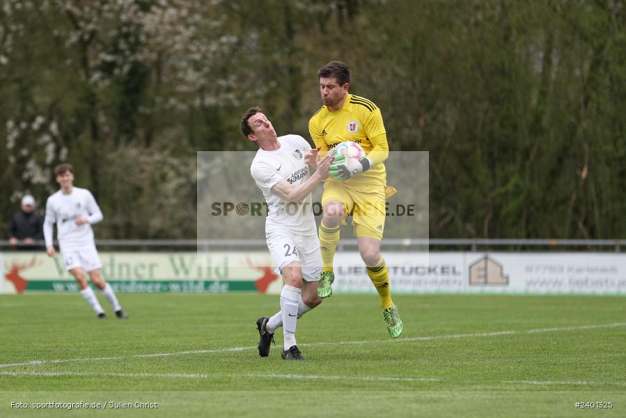 action, TuS Röllbach, TUS, TSV Karlburg, TSV, Sport, Landesliga Nordwest, Karlburg, Fussball, Fundamentum Sportpark, BFV, April 2024, 27. Spieltag, 01.04.2024 - Bild-ID: 2401325