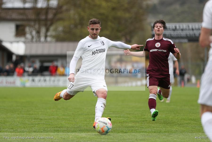 action, TuS Röllbach, TUS, TSV Karlburg, TSV, Sport, Landesliga Nordwest, Karlburg, Fussball, Fundamentum Sportpark, BFV, April 2024, 27. Spieltag, 01.04.2024 - Bild-ID: 2401327