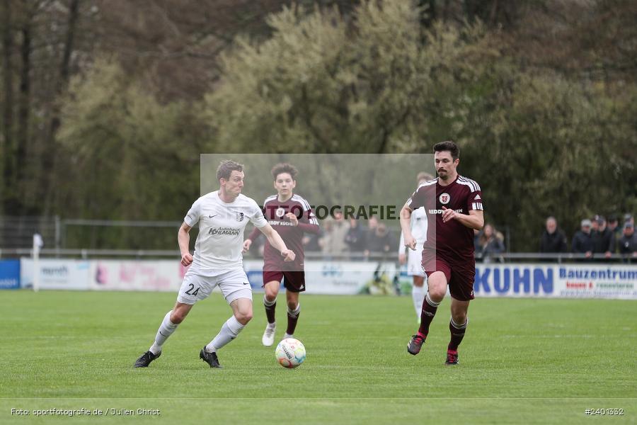 action, TuS Röllbach, TUS, TSV Karlburg, TSV, Sport, Landesliga Nordwest, Karlburg, Fussball, Fundamentum Sportpark, BFV, April 2024, 27. Spieltag, 01.04.2024 - Bild-ID: 2401332