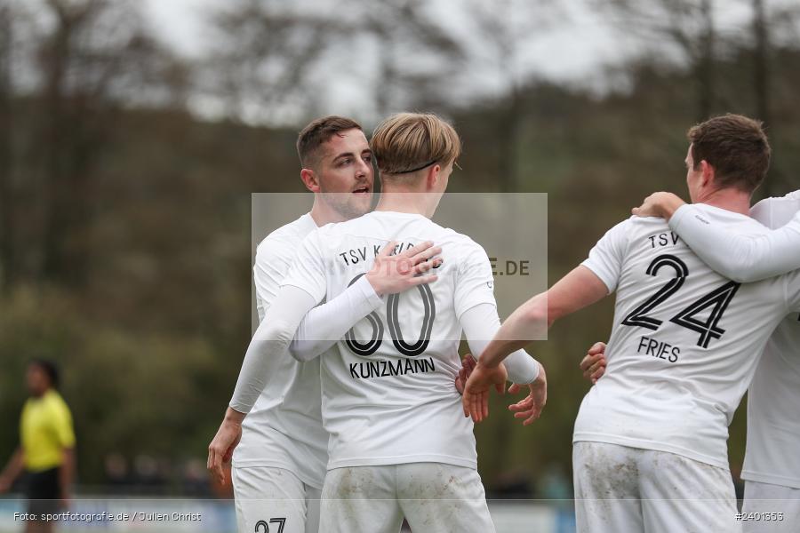 action, TuS Röllbach, TUS, TSV Karlburg, TSV, Sport, Landesliga Nordwest, Karlburg, Fussball, Fundamentum Sportpark, BFV, April 2024, 27. Spieltag, 01.04.2024 - Bild-ID: 2401353