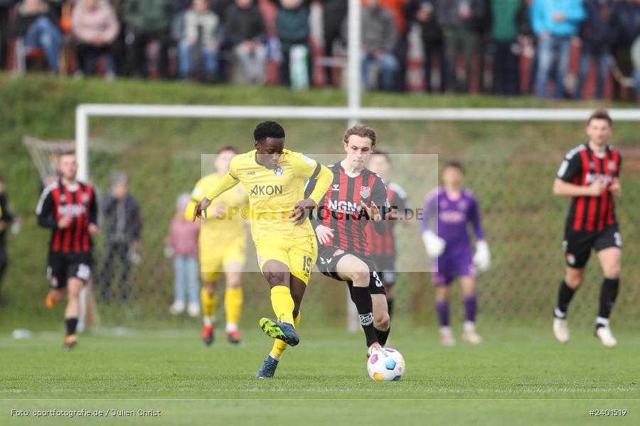 action, TSV Aubstadt, Sport, Regionalliga Bayern, Nachholspieltag, NGN Arena, Fussball, FWK, FC Würzburger Kickers, BFV, Aubstadt, April 2024, AUB, 02.04.2024 - Bild-ID: 2401519