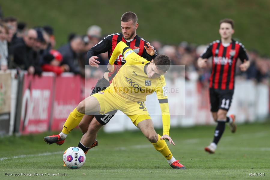 action, TSV Aubstadt, Sport, Regionalliga Bayern, Nachholspieltag, NGN Arena, Fussball, FWK, FC Würzburger Kickers, BFV, Aubstadt, April 2024, AUB, 02.04.2024 - Bild-ID: 2401521