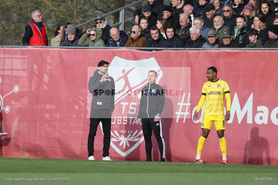 action, TSV Aubstadt, Sport, Regionalliga Bayern, Nachholspieltag, NGN Arena, Fussball, FWK, FC Würzburger Kickers, BFV, Aubstadt, April 2024, AUB, 02.04.2024 - Bild-ID: 2401528