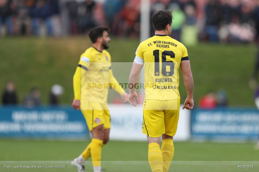 action, TSV Aubstadt, Sport, Regionalliga Bayern, Nachholspieltag, NGN Arena, Fussball, FWK, FC Würzburger Kickers, BFV, Aubstadt, April 2024, AUB, 02.04.2024 - Bild-ID: 2401545